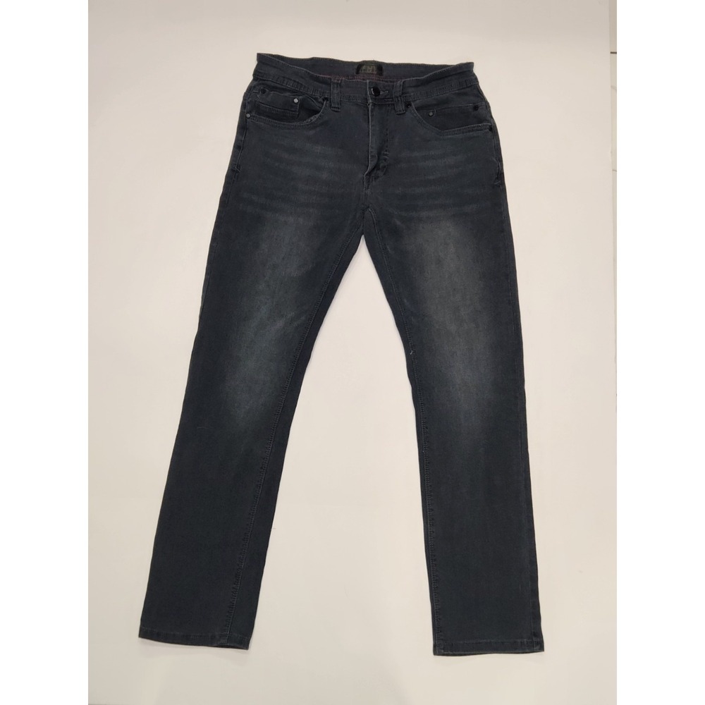 Steve's Jeans Men's 30x30 Dark Wash Stretch Denim Straight Leg Cotton Blend Pant